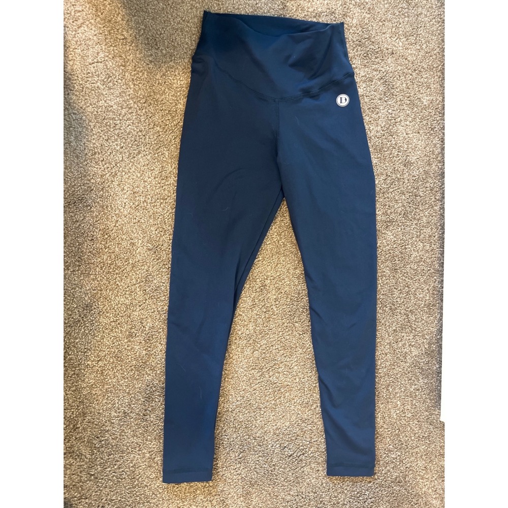 DTinas Boutique High Waisted Ruched Butt Leggings Navy Blue Size M